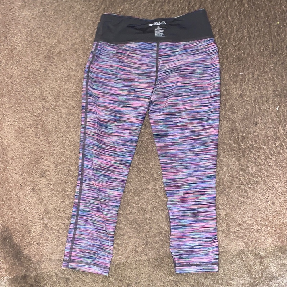 Colorful workout leggings